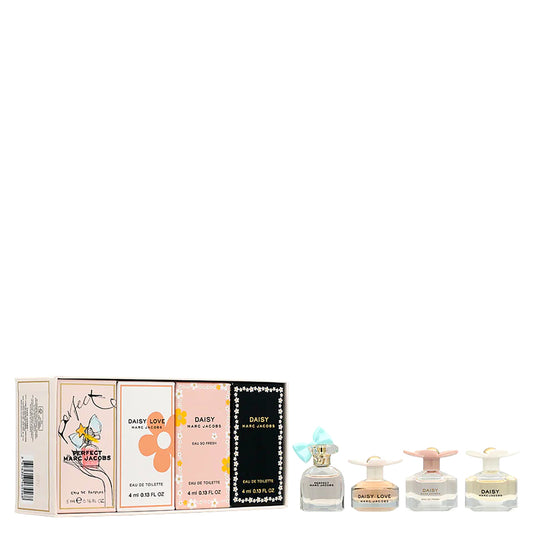 Set de Perfumes Miniatura Marc Jacobs para Mujer (4 Piezas)