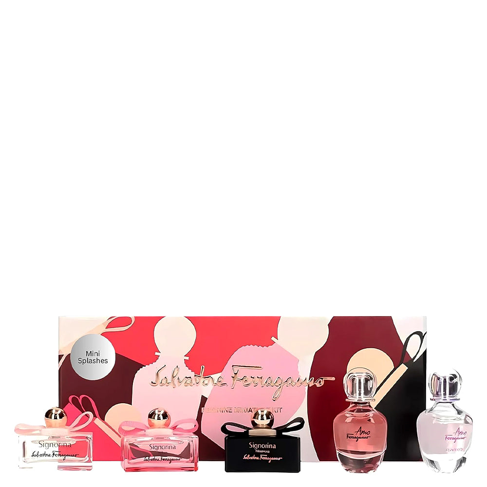 Salvatore-Ferragamo-Set-de-Perfumes-Miniatura-Salvatore-Ferragamo-para-Mujer-_5-Piezas_-SC01